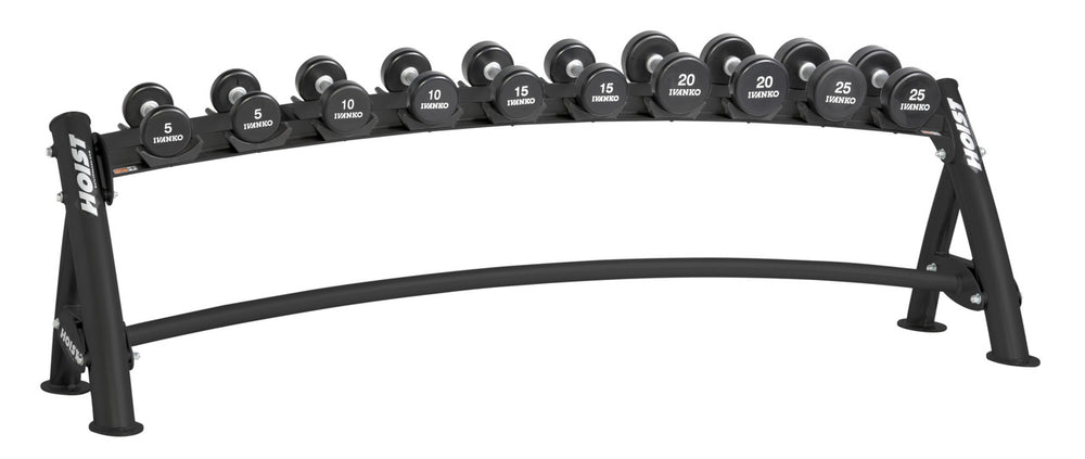 Hoist Fitness CF 3461-1 Commercial (1) Tier Horizontal Dumbbell Rack