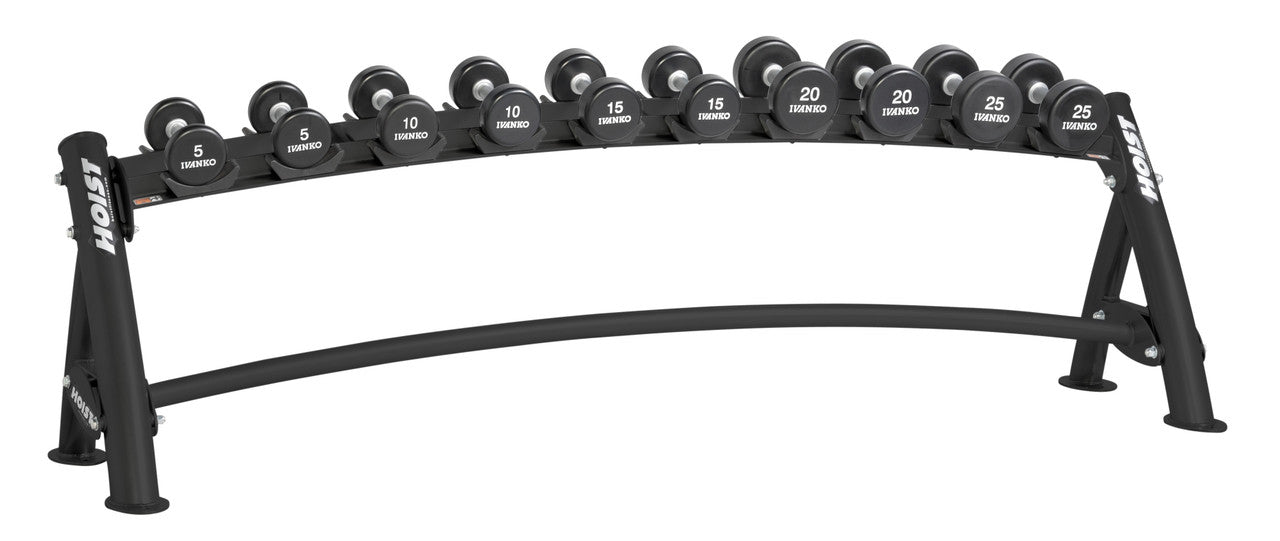 Hoist Fitness CF 3461-1 Commercial (1) Tier Horizontal Dumbbell Rack