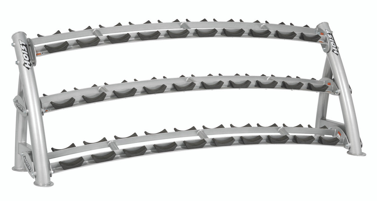 Hoist Fitness CF 3461-3 Commercial (3) Tier Horizontal Dumbbell Rack