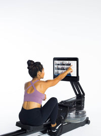 WaterRower HYBRID CityRow Connect WALNUT Rowing Machine