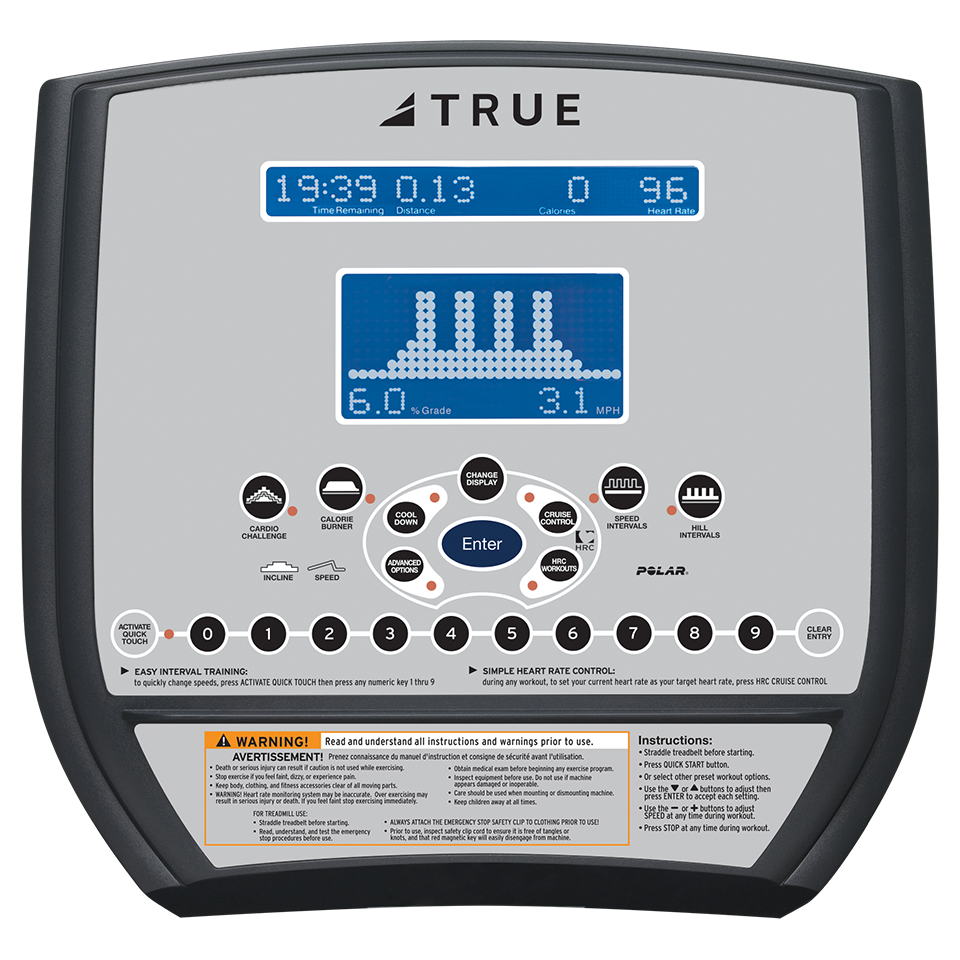 True Fitness 200 Treadmill