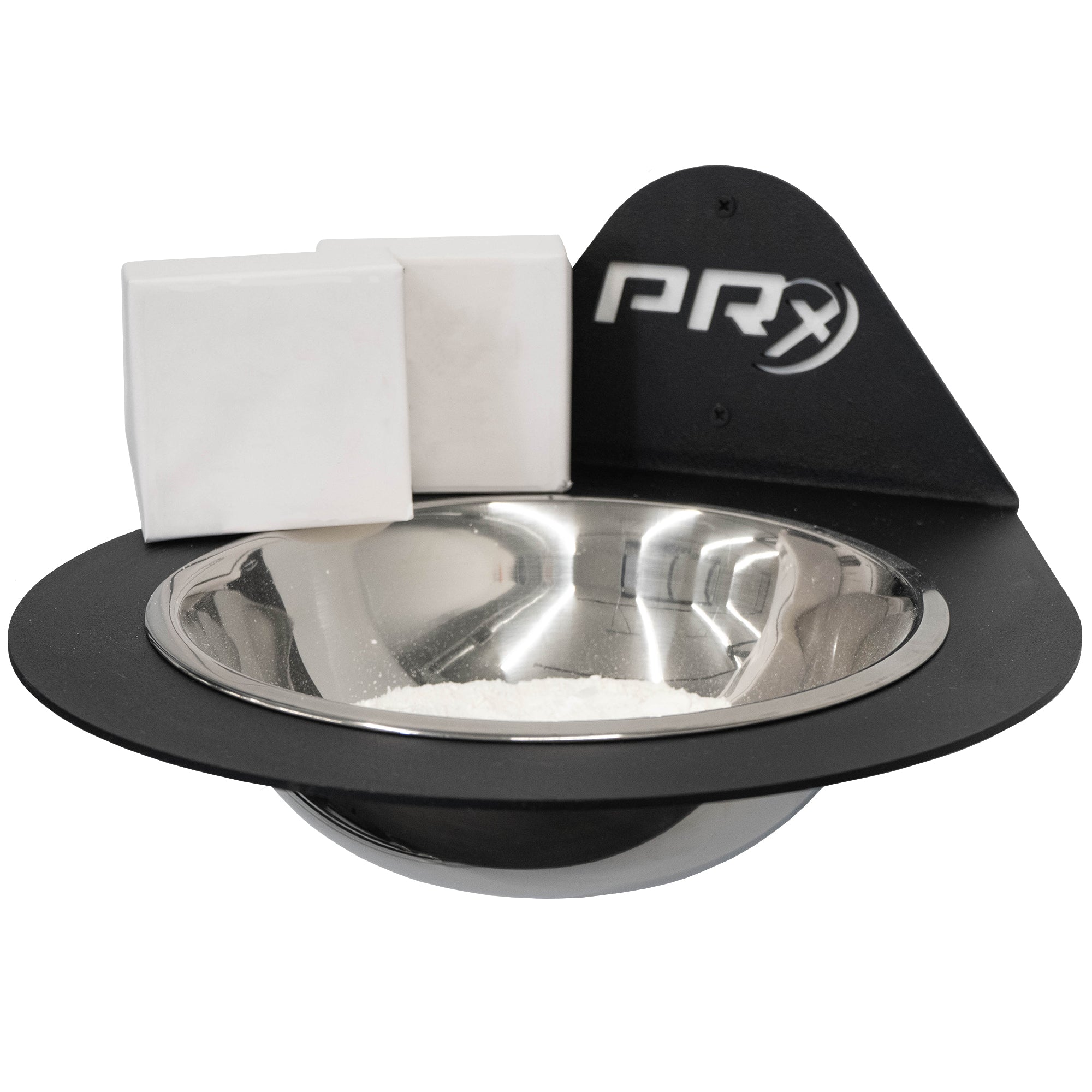 PRx Chalk Bowl shown with the two included chalk blocks