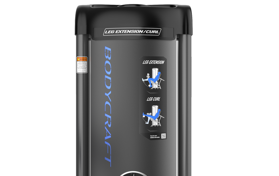 Leg Extension & Leg Curl Machine