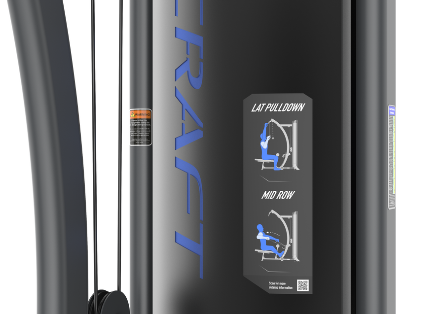 Lat Pulldown & Low Row