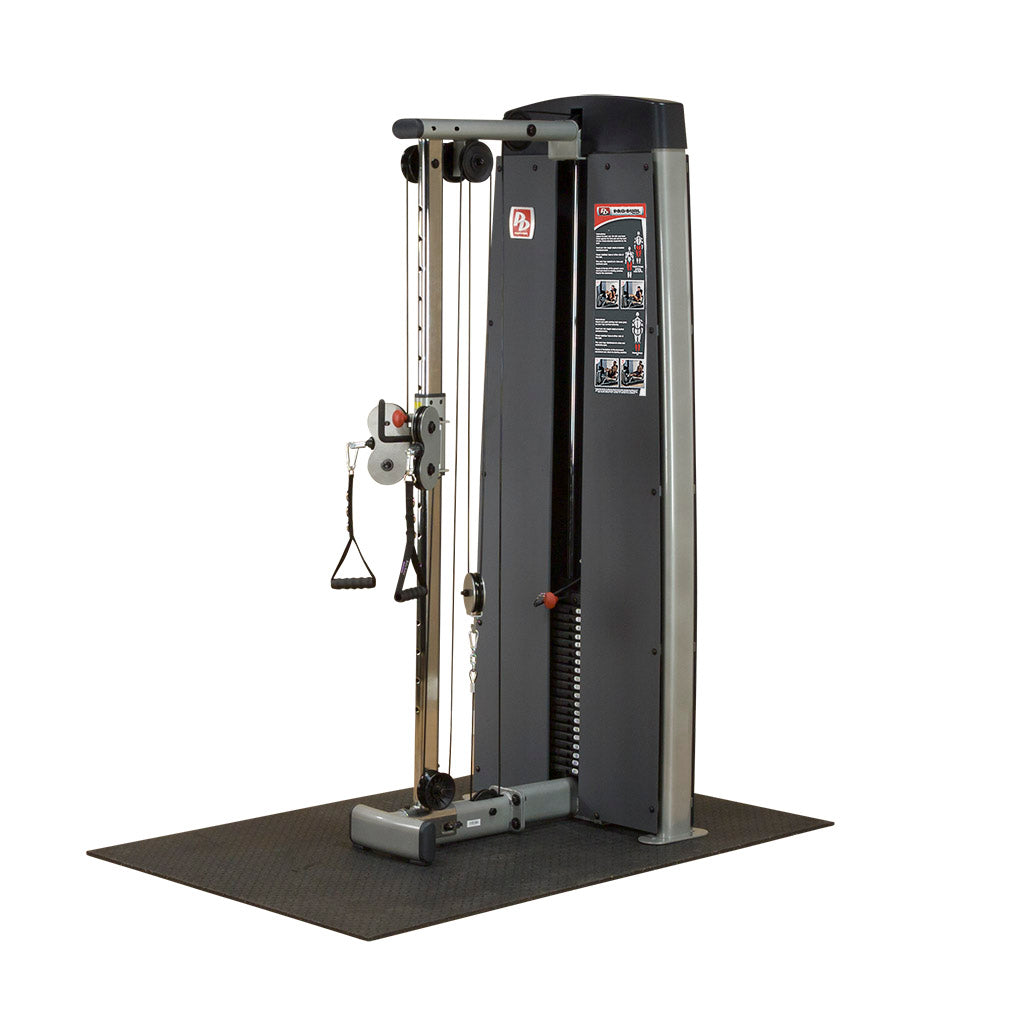 Body-Solid DPCC cable column detail