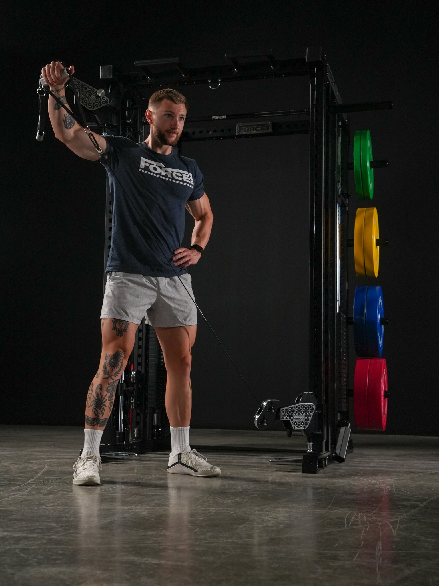 Force USA M20 All-In-One Trainer attachments