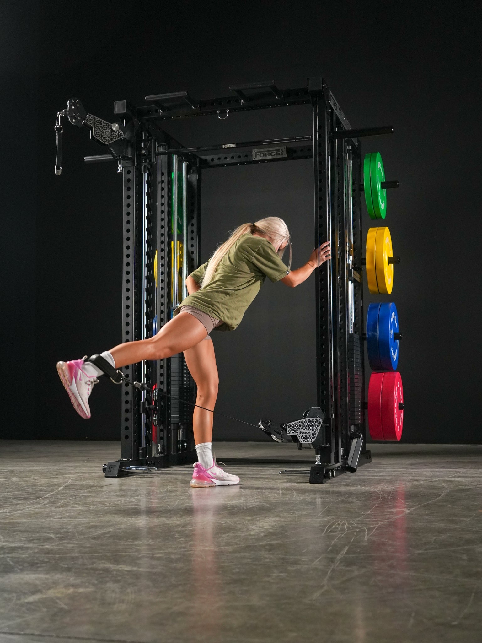 Force USA M20 All-In-One Trainer frame detail
