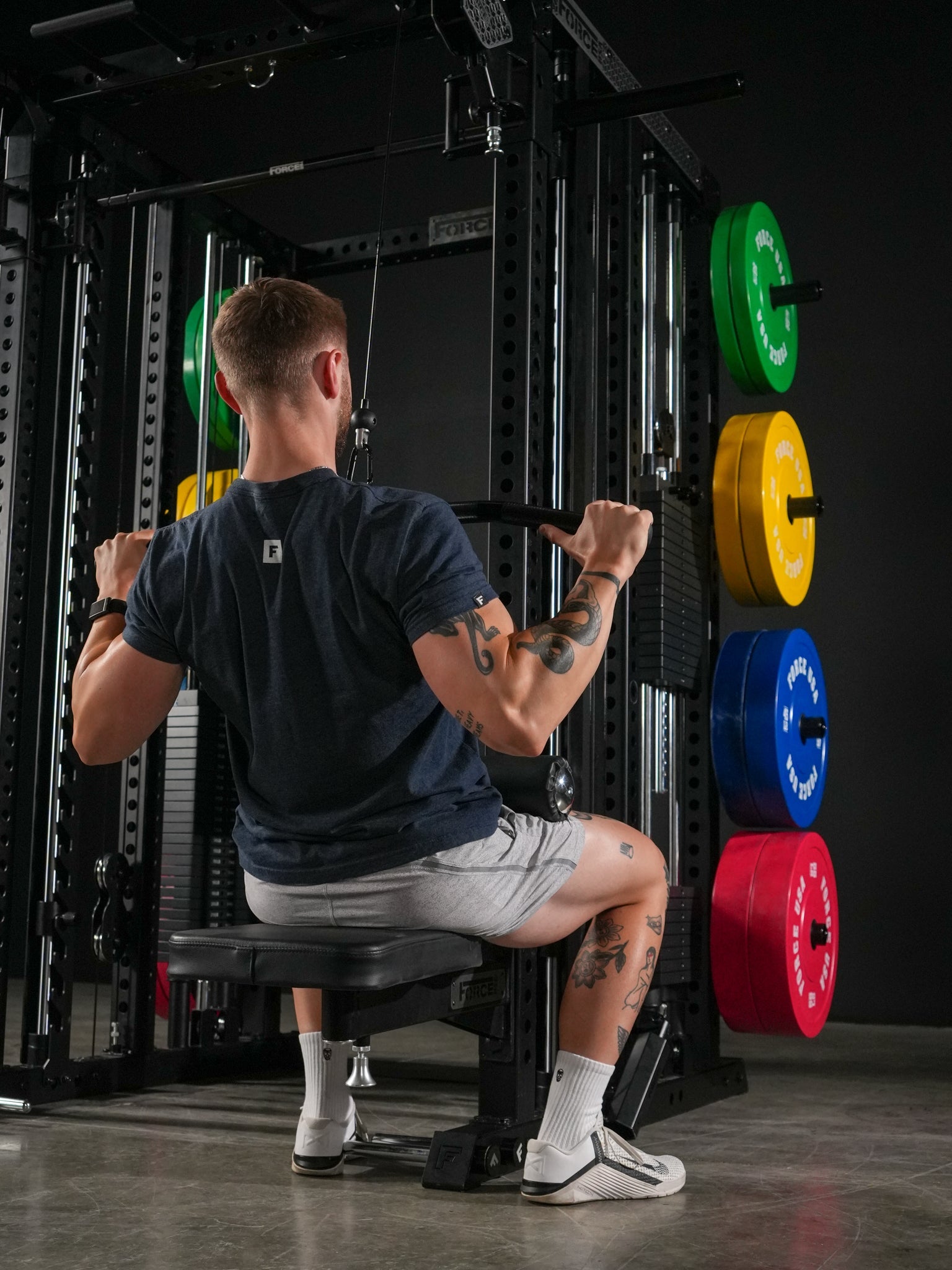 Force USA M20 All-In-One Trainer home gym setup