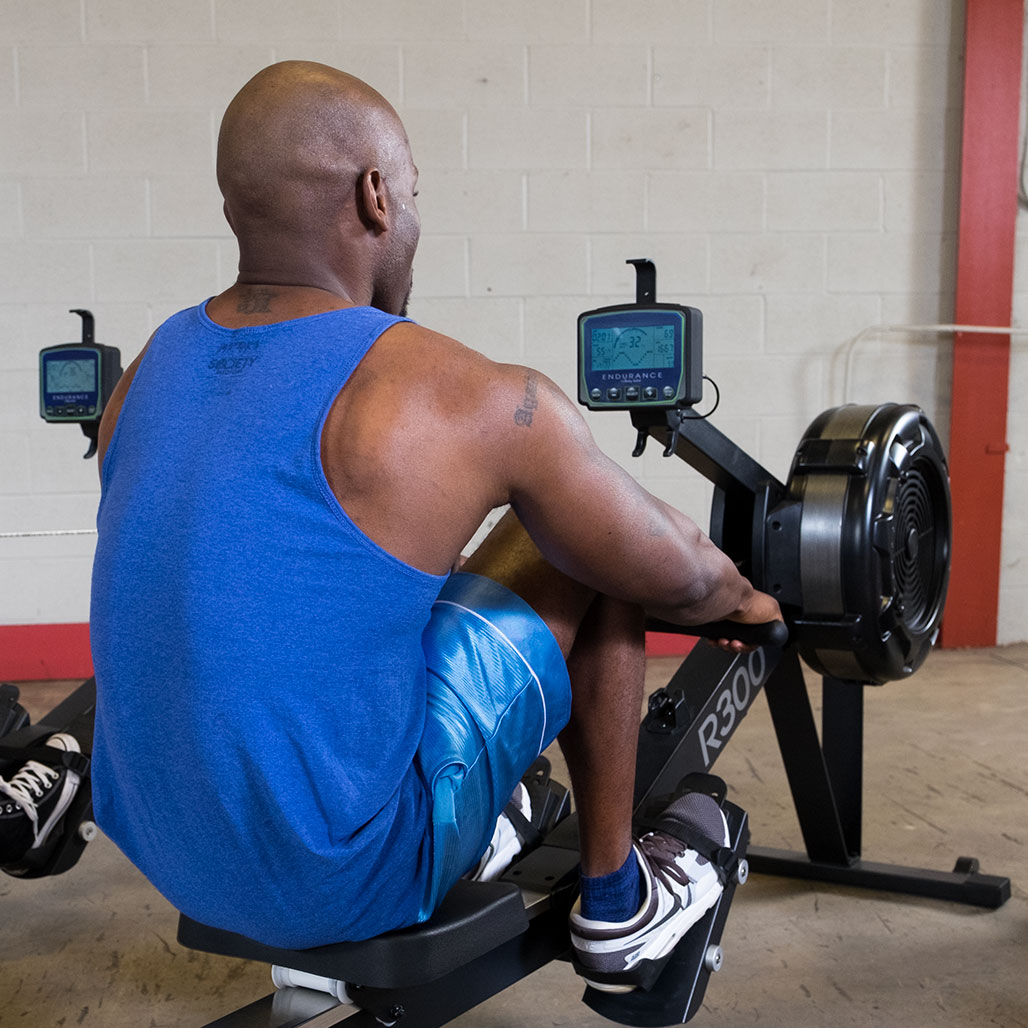 Endurance R300 Indoor Rower - Body-Solid detail view