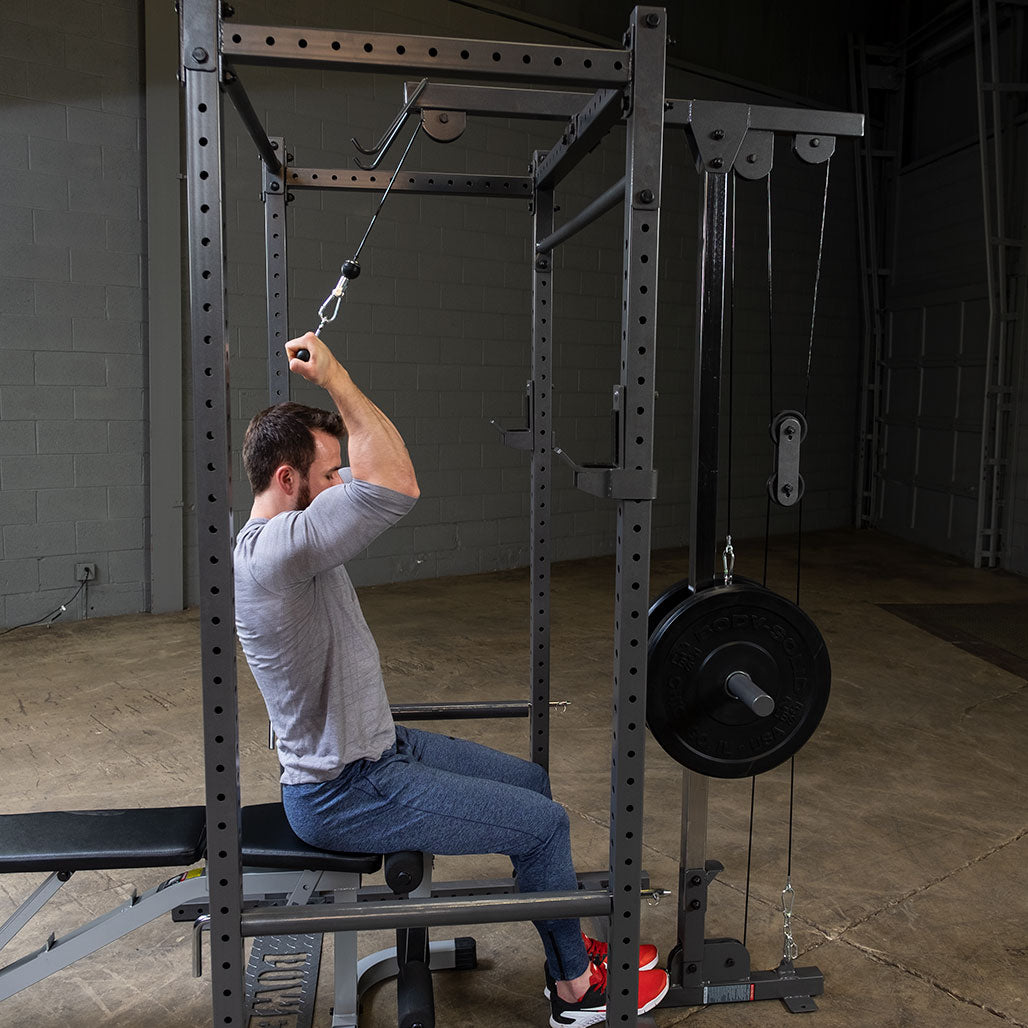 Body-Solid Powerline Lat Attachment for PPR500 and PPR1000 Racks - view 6