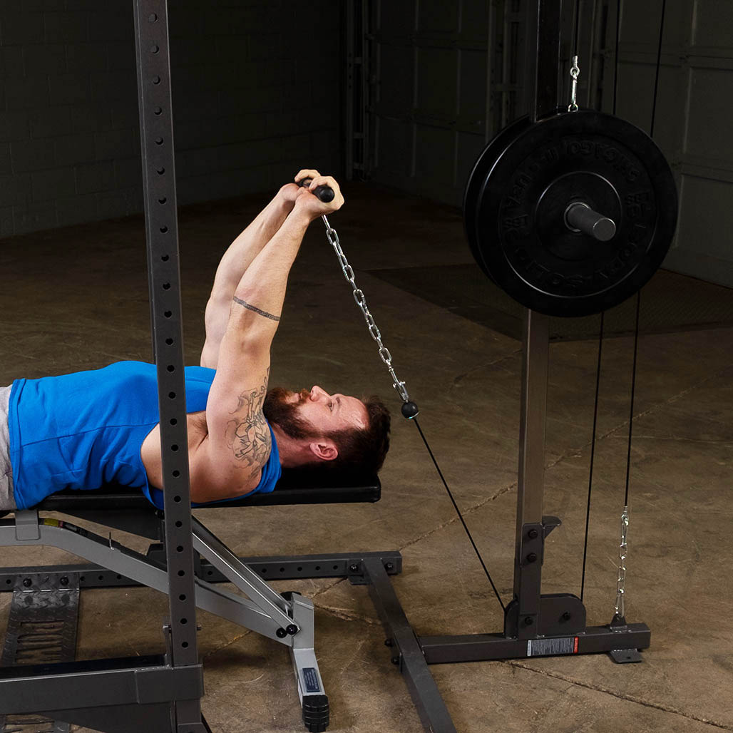 Body-Solid Powerline Lat Attachment for PPR500 and PPR1000 Racks - view 4