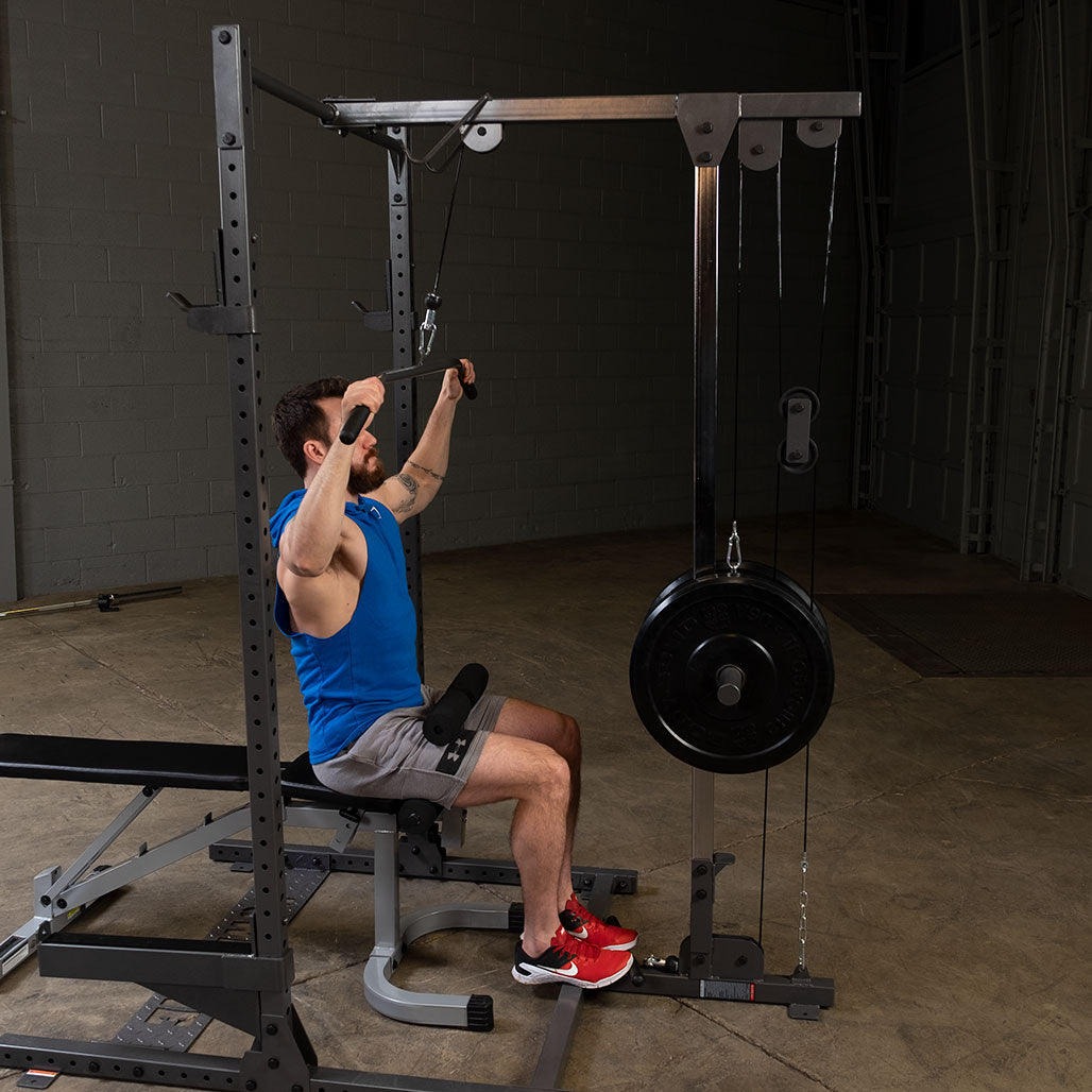 Body-Solid Powerline Lat Attachment for PPR500 and PPR1000 Racks - view 2