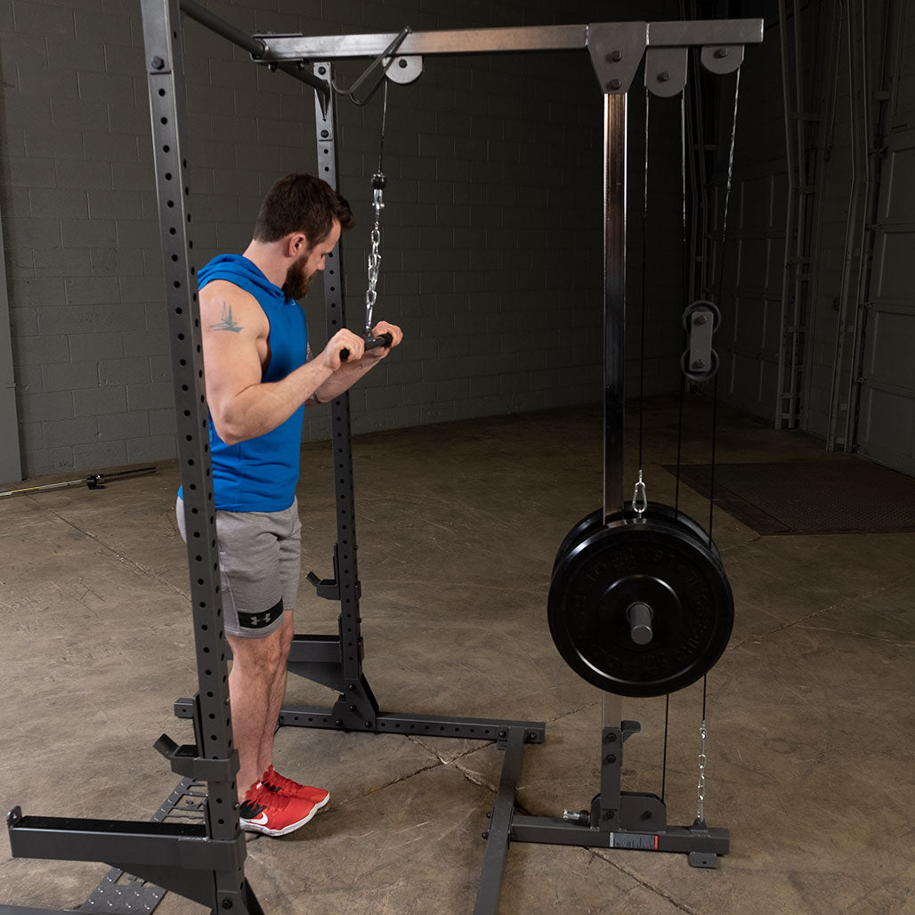 Body-Solid Powerline Lat Attachment for PPR500 and PPR1000 Racks - view 3