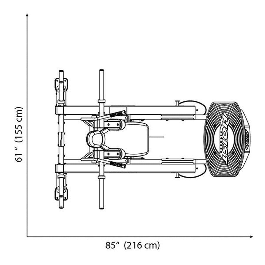 Hoist Fitness CF-3356 Hack Squat