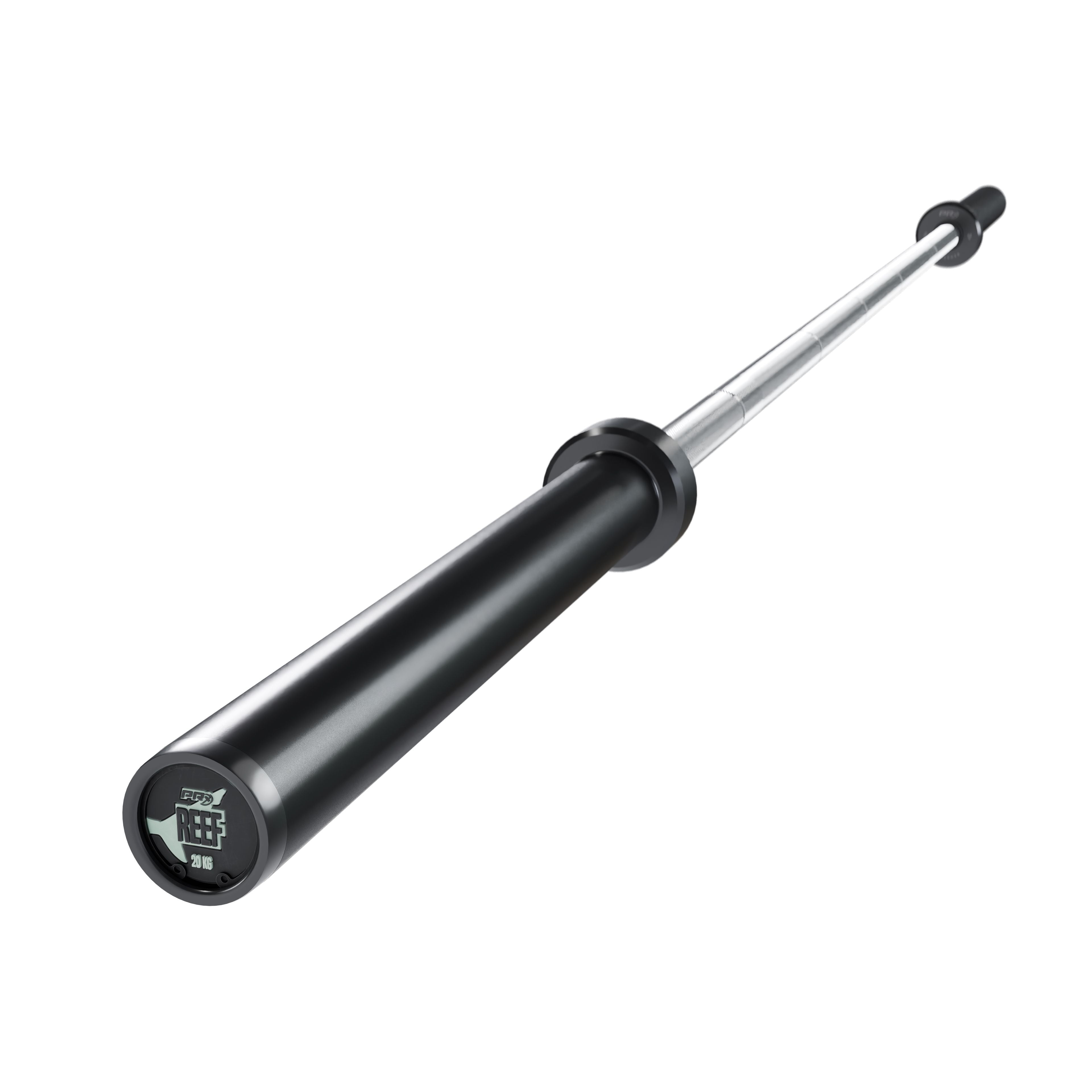 PRx Reef Power Barbell full length view