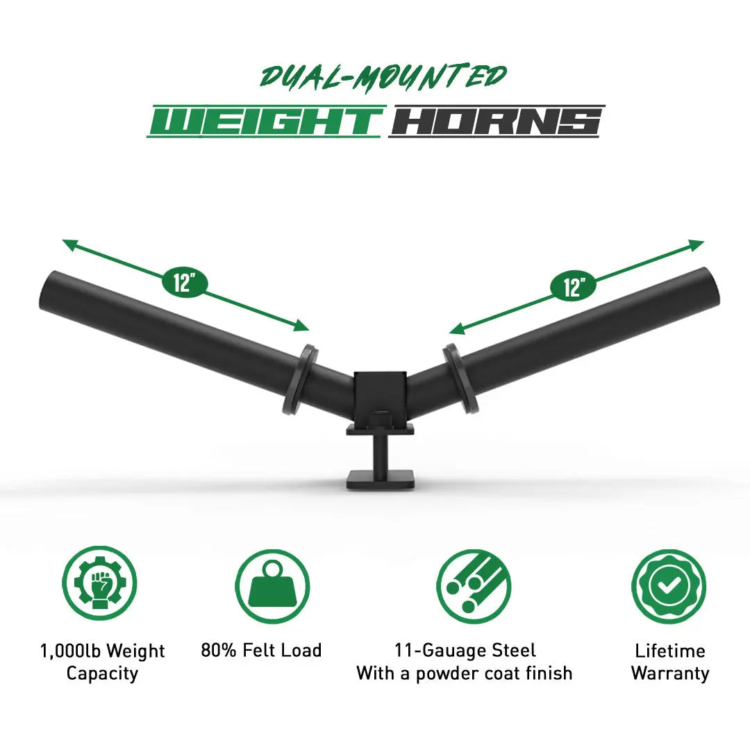 Dual Mounted Weight Horns