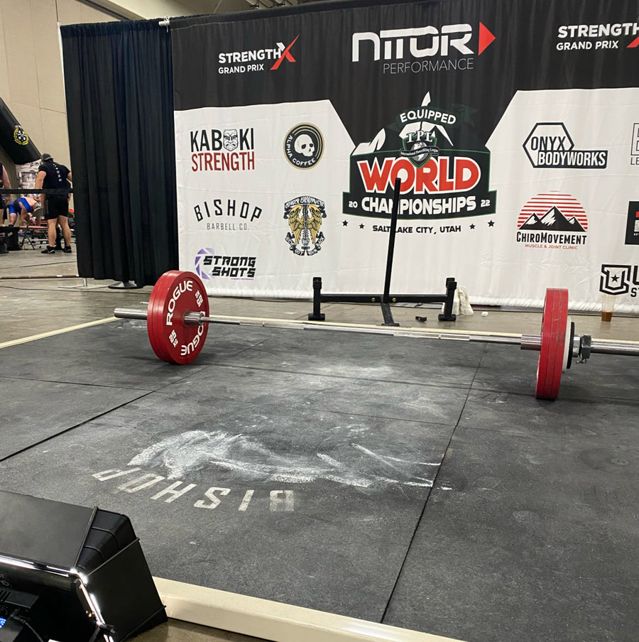 Bishop Barbell Lifting Platforms (Frame-Only) No Band Pegs