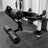 PRx Leg Curl / Leg Extension 12 inch weight post loaded with plates