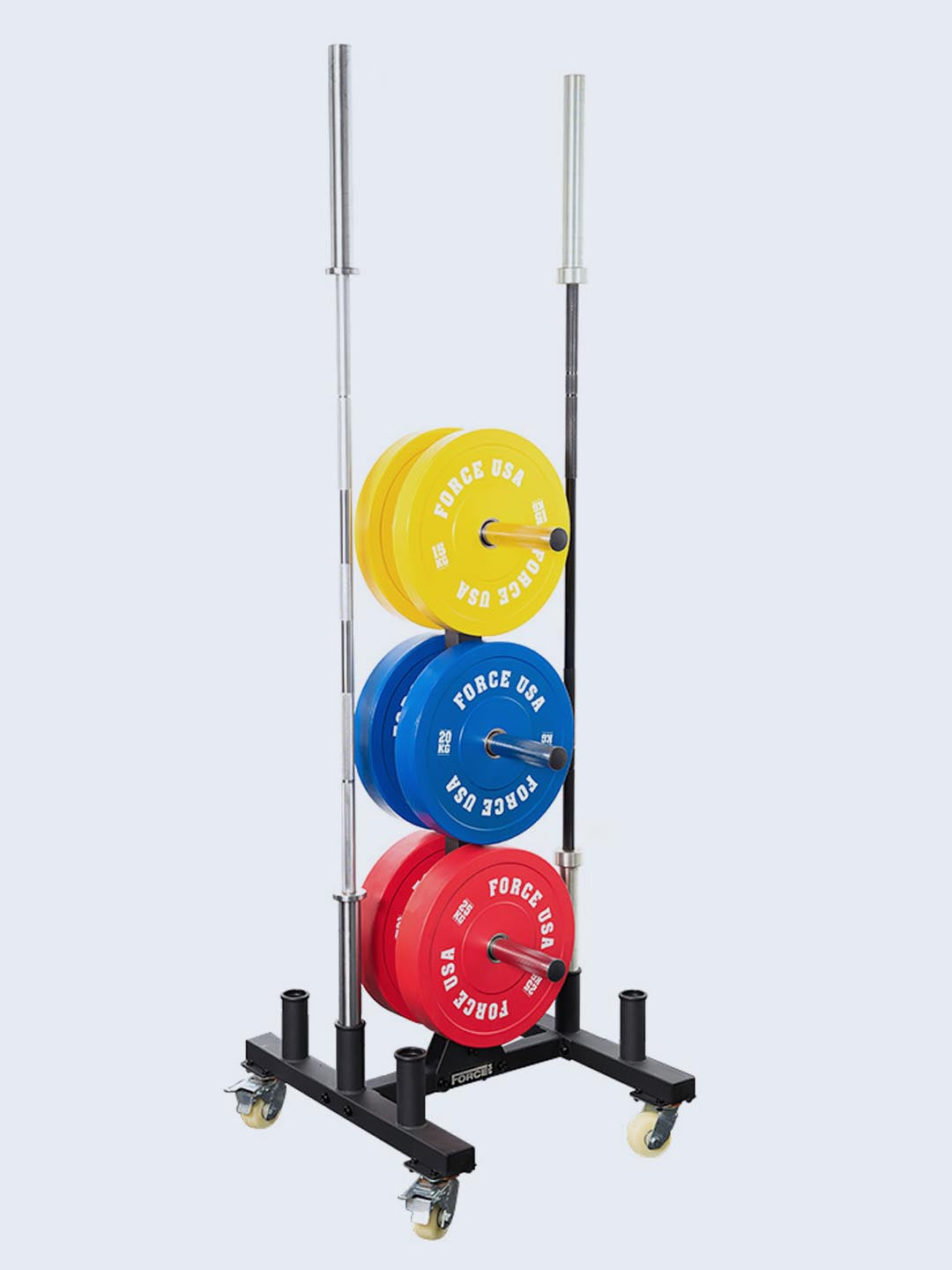Force USA Bumper Plate and Barbell Storage Tree