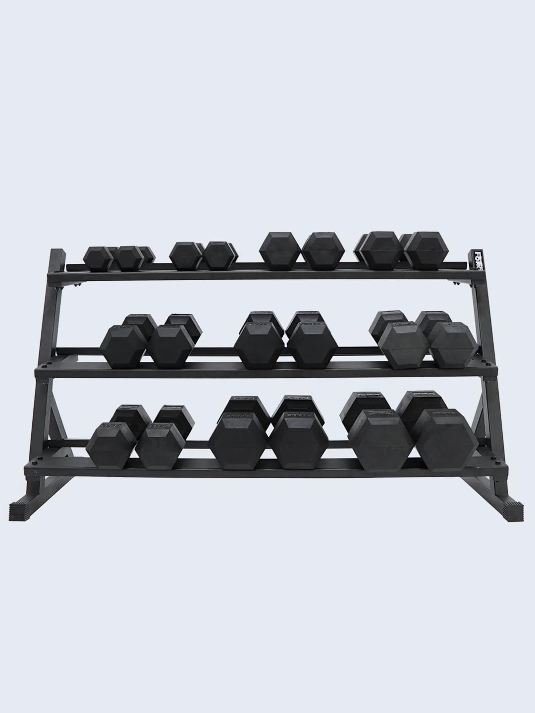 Force USA 3 Tier Dumbbell Rack