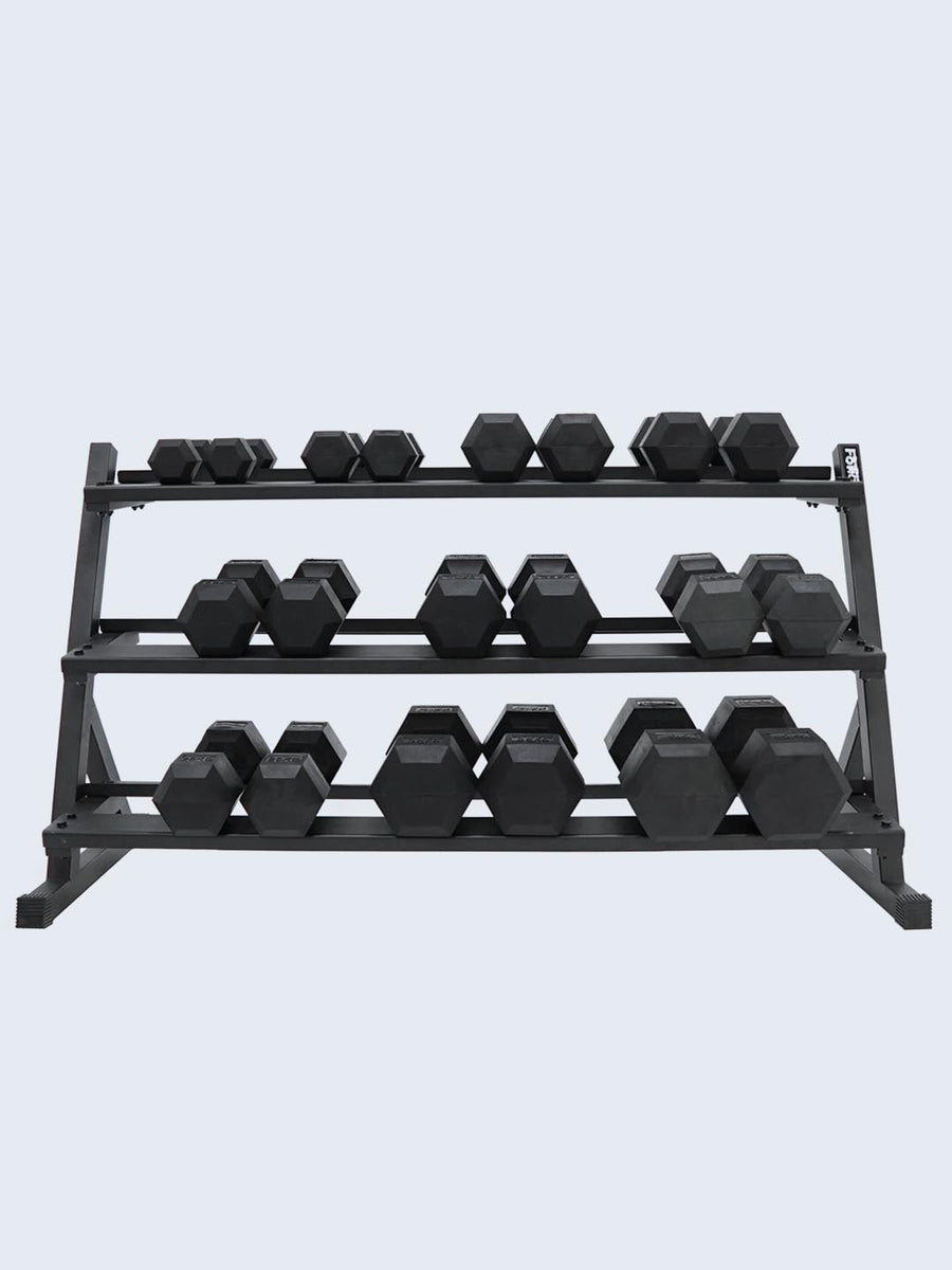 Force USA 3 Tier Dumbbell Rack
