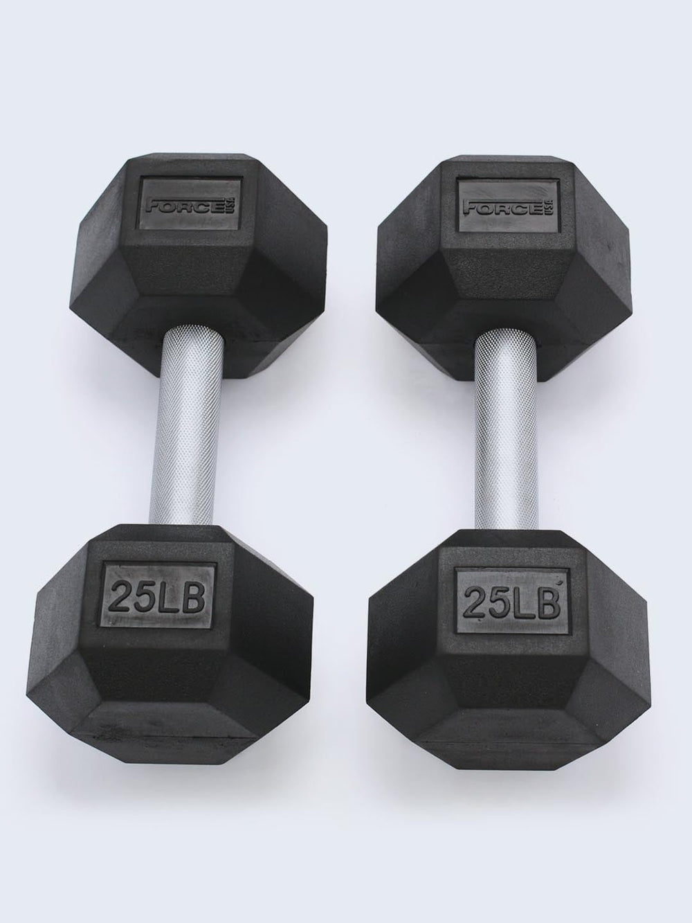 Force USA Rubber Hex Dumbbells