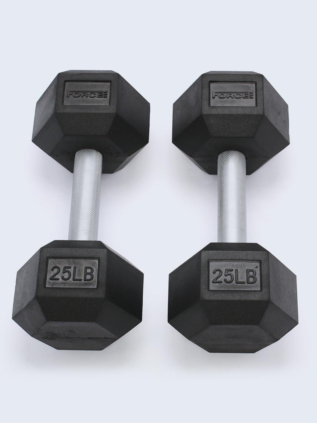 Force USA Rubber Hex Dumbbells