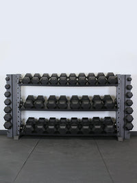 Force USA Rubber Hex Dumbbells