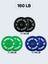 Force USA Pro Grade Colored Bumper Plates (LBS)