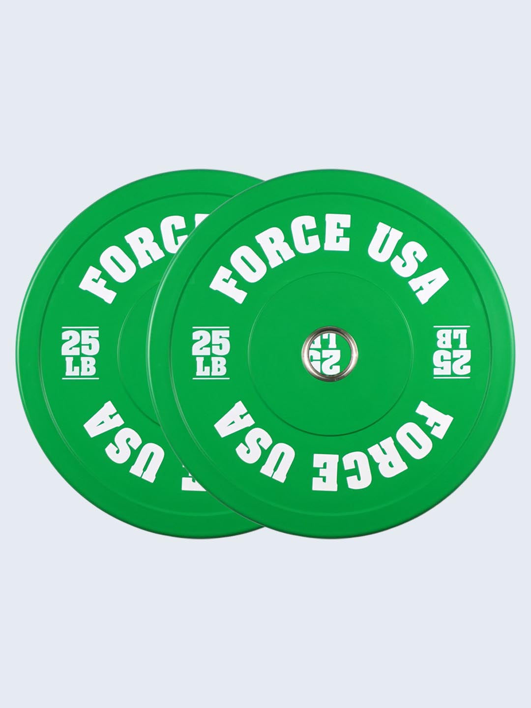 Force USA Pro Grade Colored Bumper Plates (LBS)