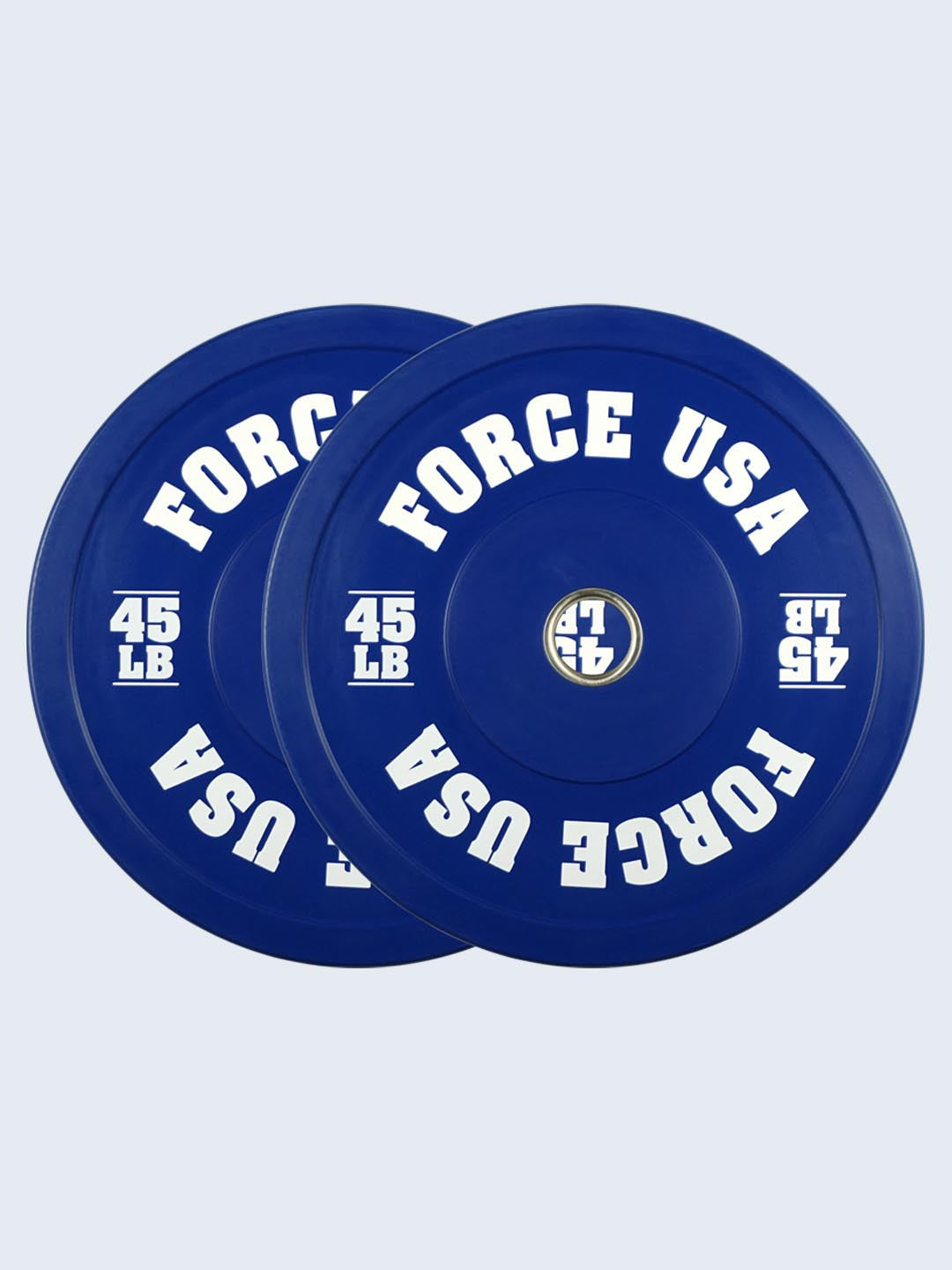 Force USA Pro Grade Colored Bumper Plates (LBS)