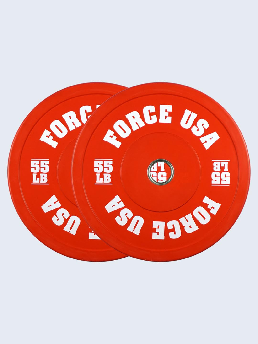Force USA Pro Grade Colored Bumper Plates (LBS)