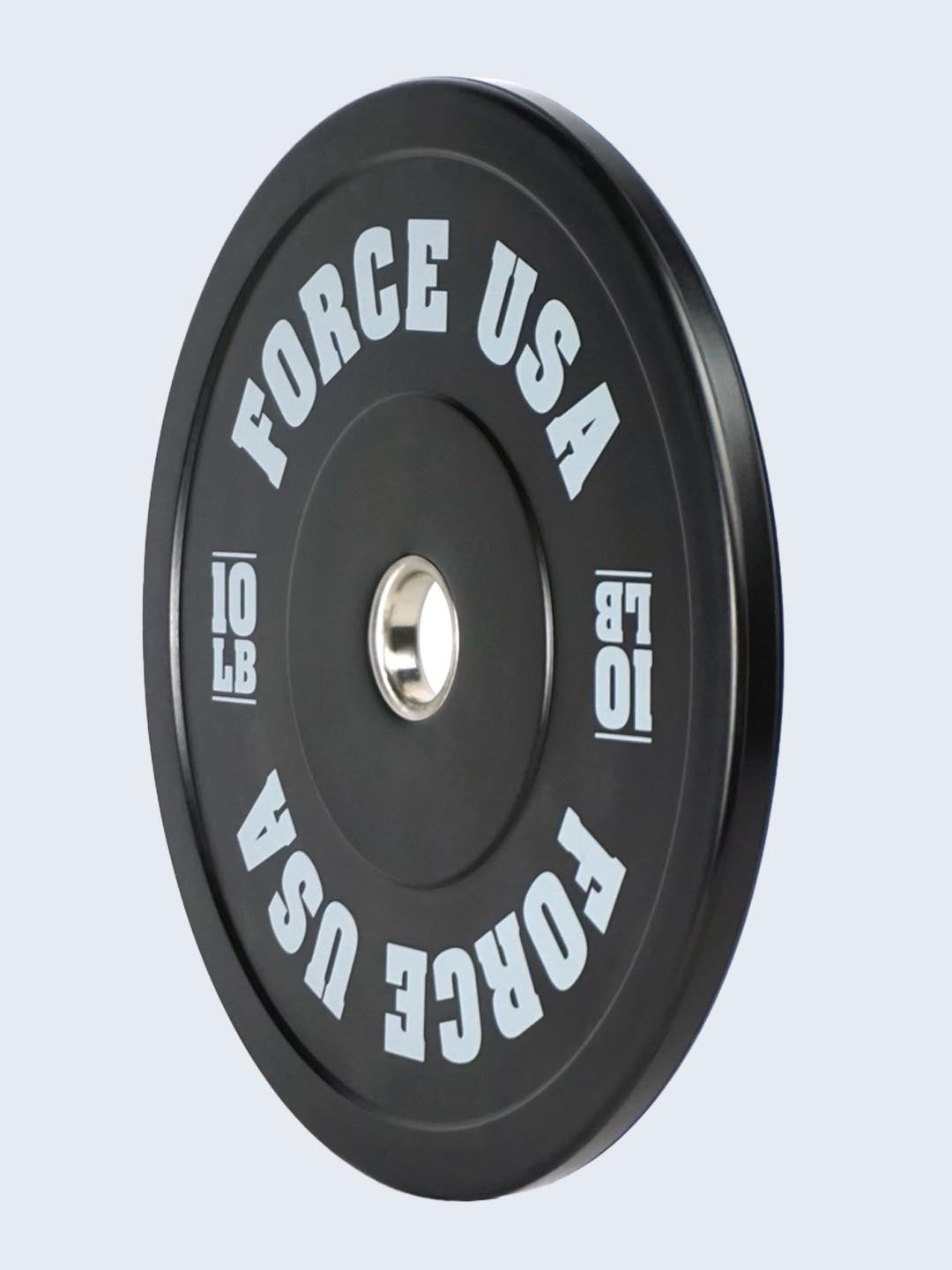 Force USA Pro Grade Colored Bumper Plates (LBS)