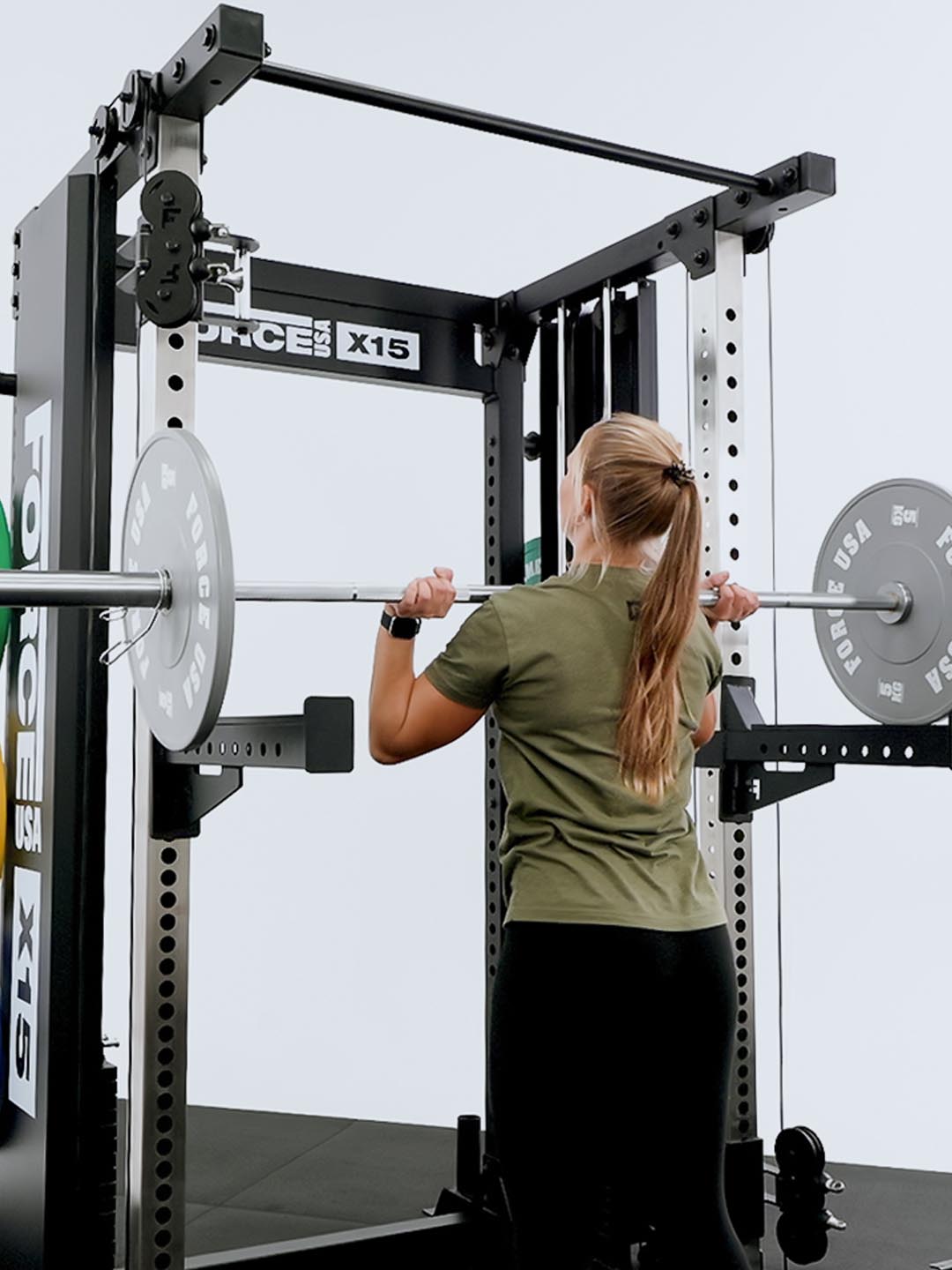 X15 Pro Functional Trainer Half Rack