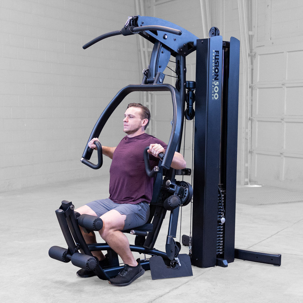 Body-Solid FUSION 500 Personal Trainer Gym with Functional Trainer Arms