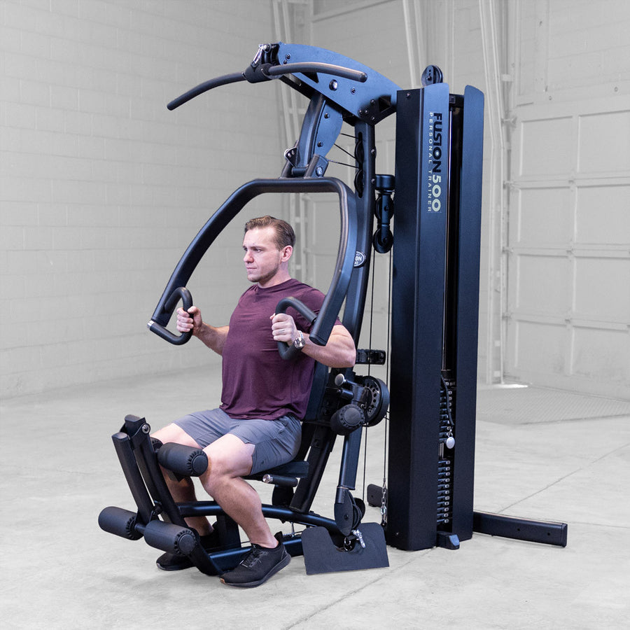 Body-Solid FUSION 500 Personal Trainer Gym with Functional Trainer Arms