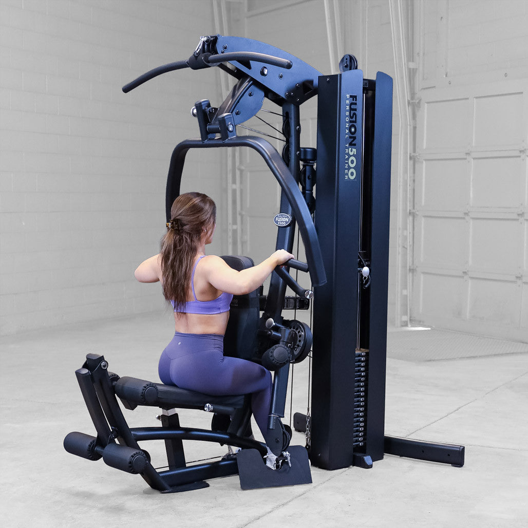 Body-Solid FUSION 500 Personal Trainer Gym with Functional Trainer Arms