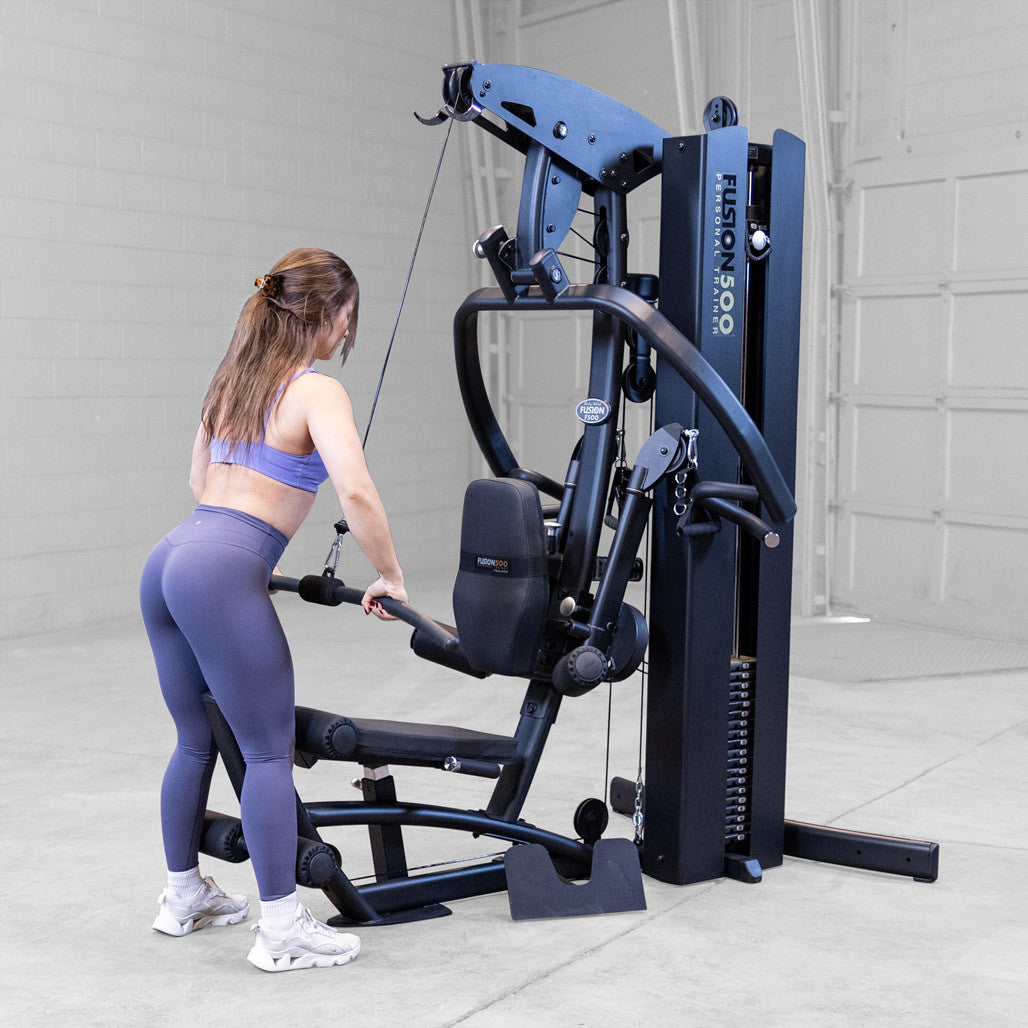 Body-Solid FUSION 500 Personal Trainer Gym with Functional Trainer Arms