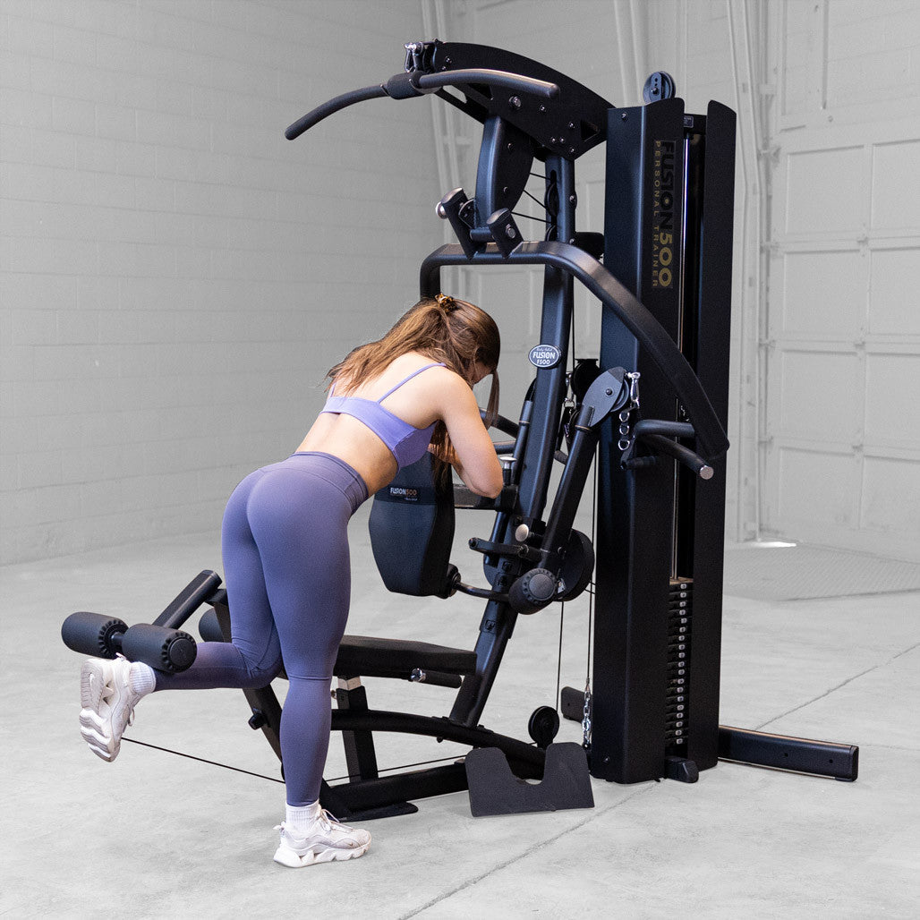 Body-Solid FUSION 500 Personal Trainer Gym with Functional Trainer Arms