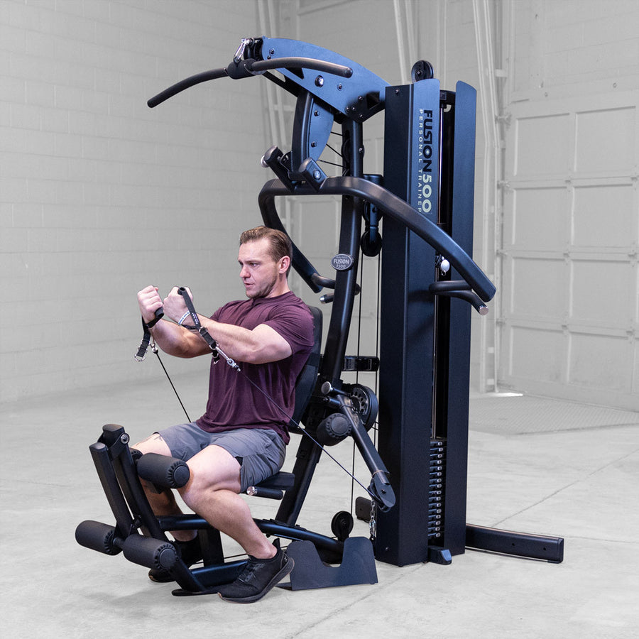 Body-Solid FUSION 500 Personal Trainer Gym with Functional Trainer Arms