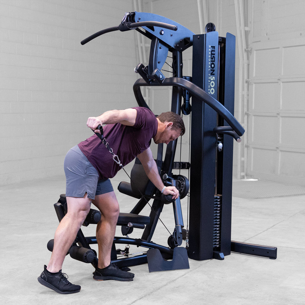 Body-Solid FUSION 500 Personal Trainer Gym with Functional Trainer Arms