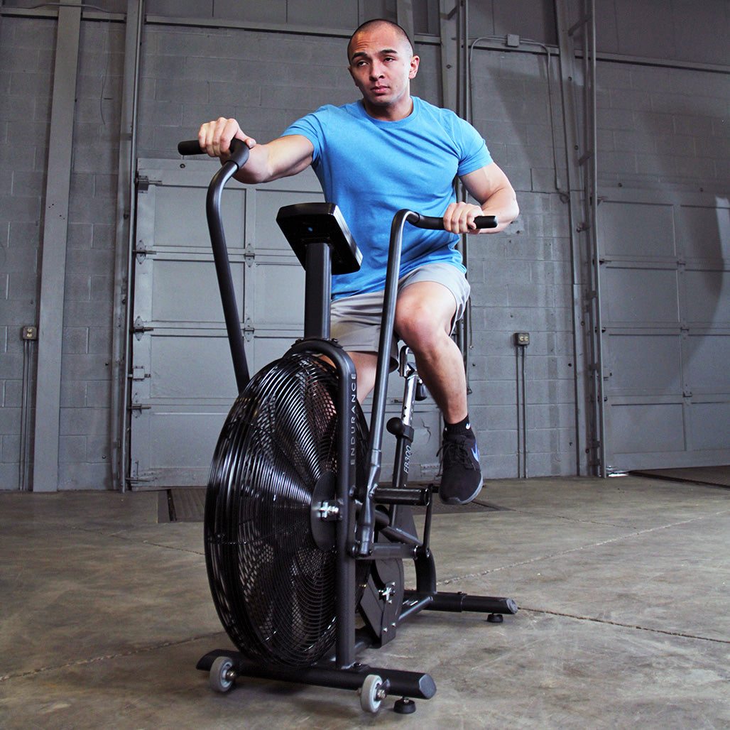 Endurance Dual Action Fan Bike - Body-Solid angle view