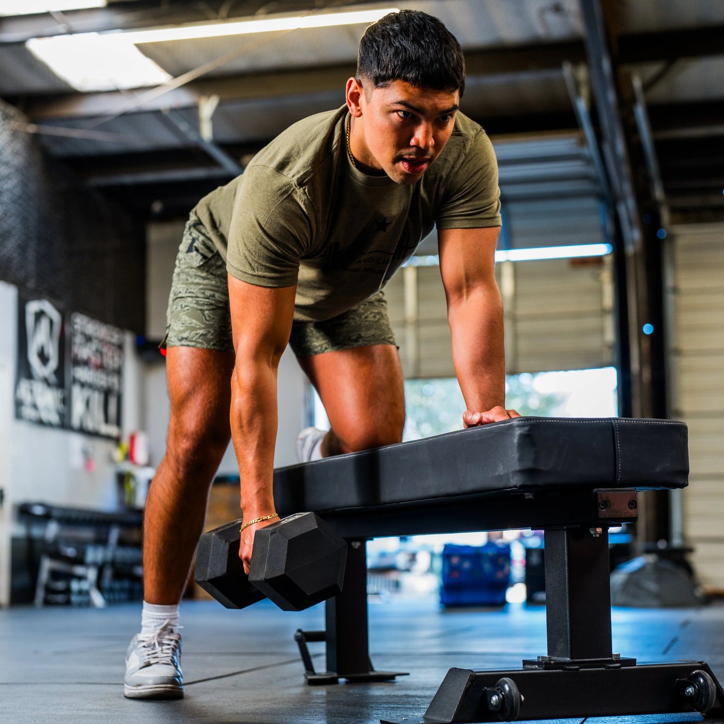 Fatty Comp Flat Bench