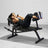 GAB100 ab bench reverse crunch motion