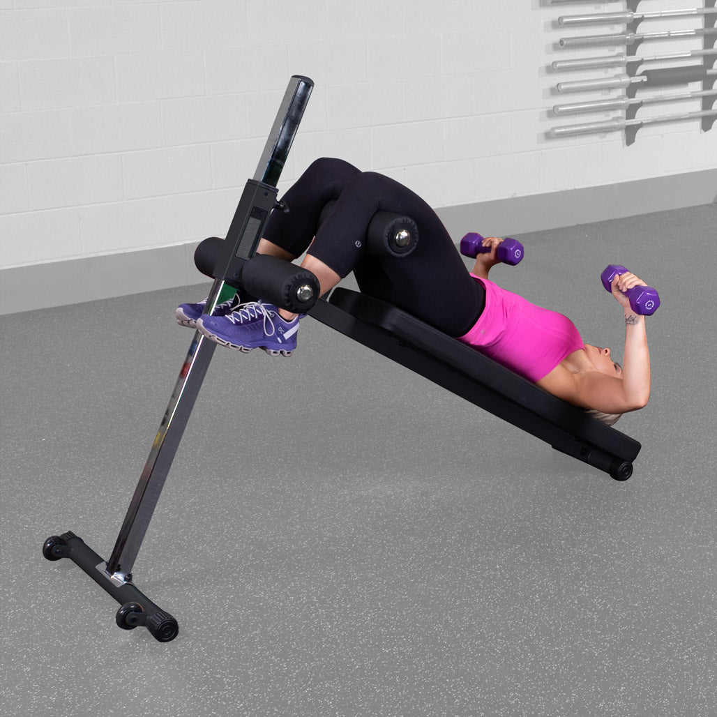 Body-Solid Pro-Style Ab Board - Side view