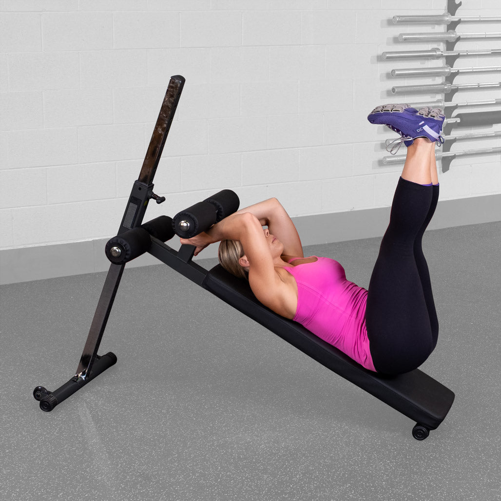 Body-Solid Pro-Style Ab Board - Close-up detail