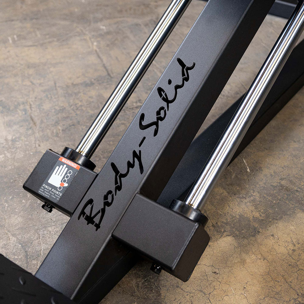 Body-Solid Compact Leg Press - frame detail