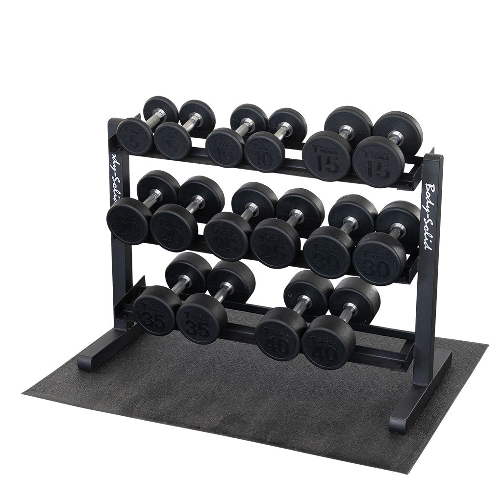 Body-Solid 3-Tier Dumbbell Rack - Body-Solid detail view