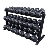 Body-Solid 60 inch Dumbbell Rack with 3rd Tier