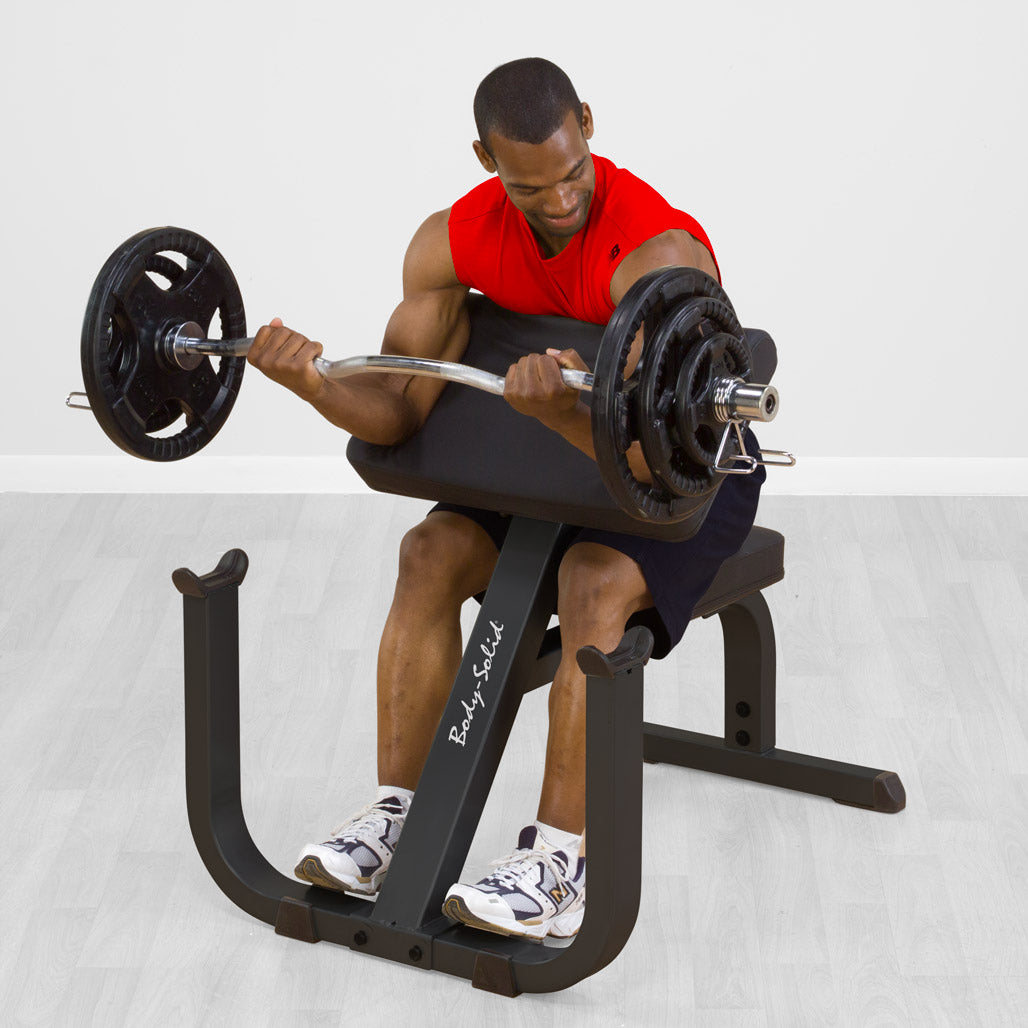 Body-Solid Preacher Curl Bench - alternate view